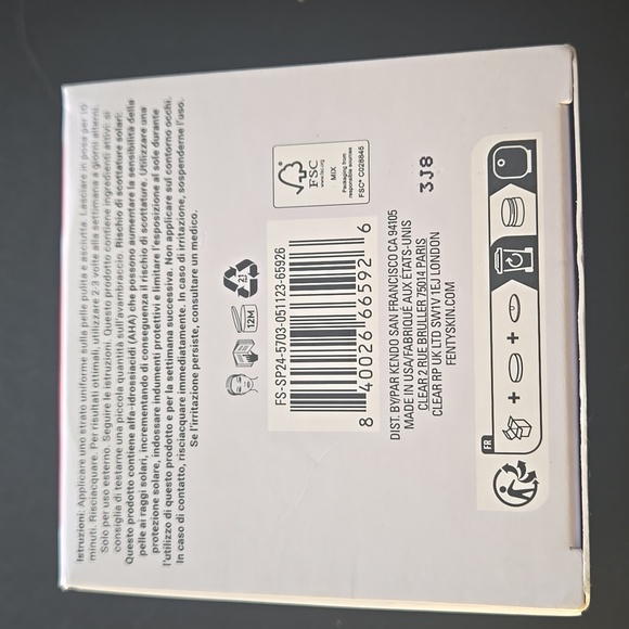 Fenty Skin By Rihanna Cherry Dub Blah 2 Bright AHA Mask - Picture 2 of 3